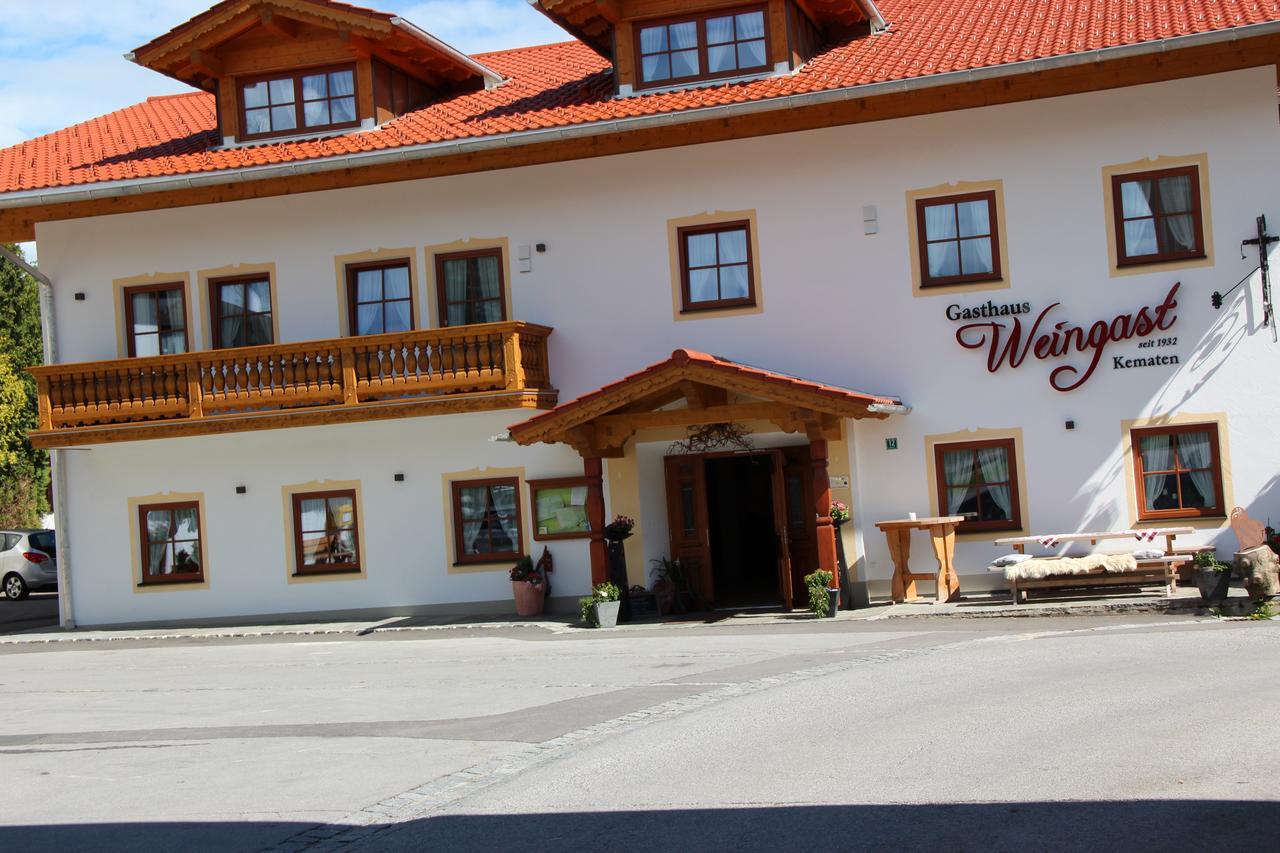 Gasthaus Weingast Irschenberg Exterior foto